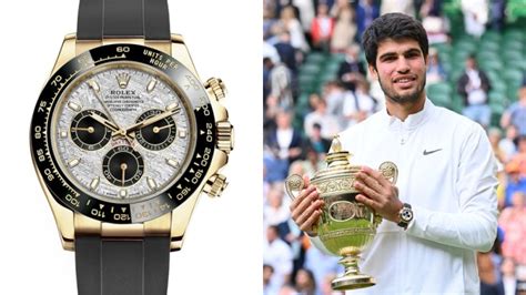 carlos alcaraz watch|rolex daytona winner watch.